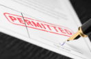 signature on stamped permitted compiance forms